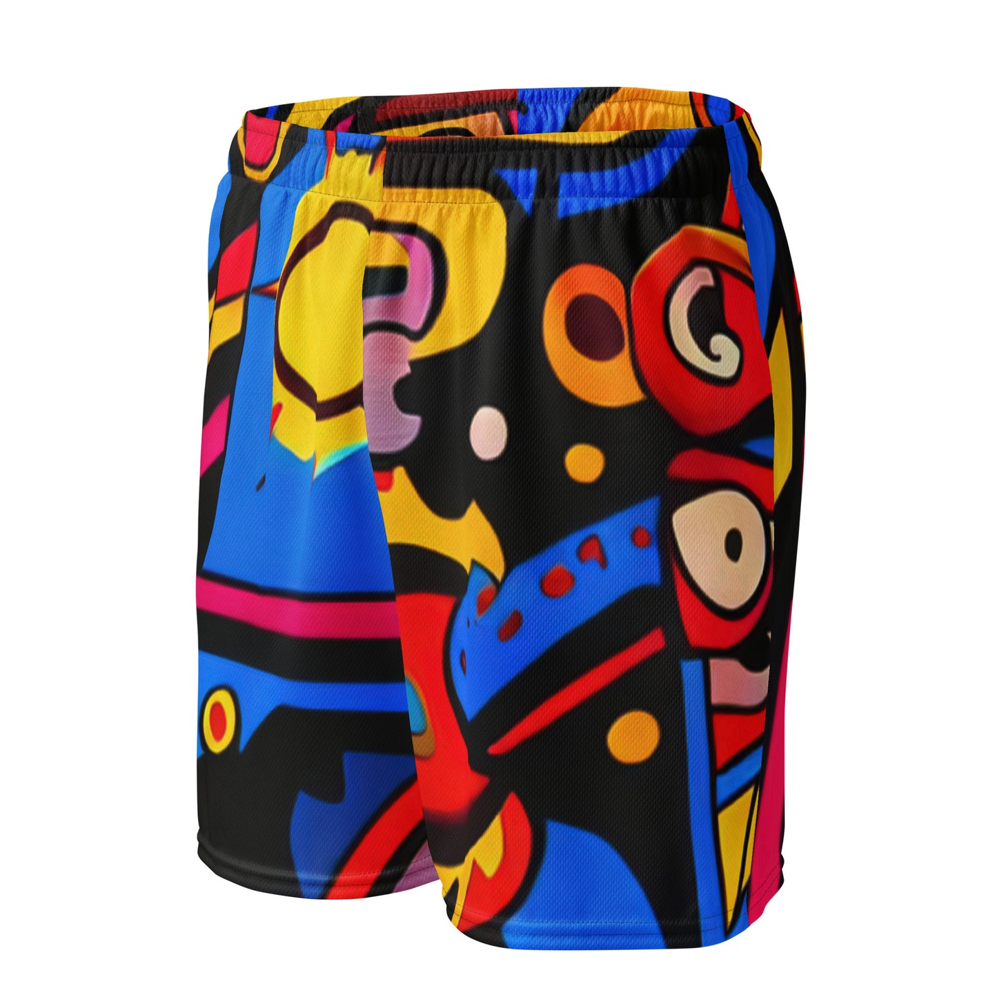 DMV 0235 Psy Art Unisex mesh shorts