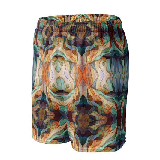 DMV 0273 Chic Boho Unisex mesh shorts