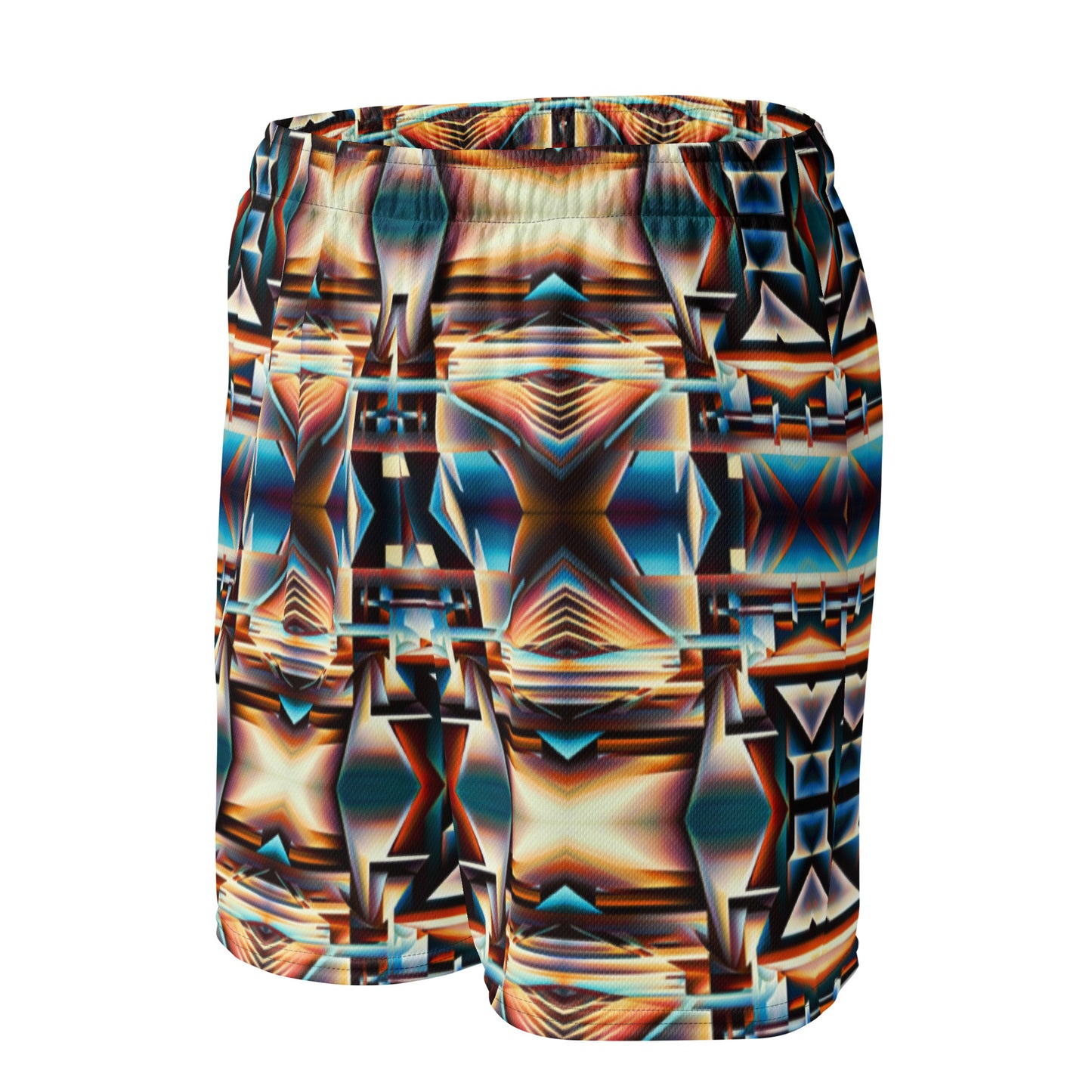 DMV 0275 Conceptual Artsy Unisex mesh shorts