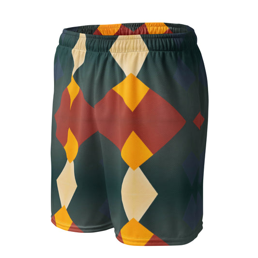 DMV 0057 Classic Boho Unisex mesh shorts