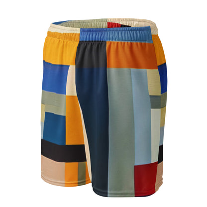 DMV 0072 Abstract Art Unisex mesh shorts