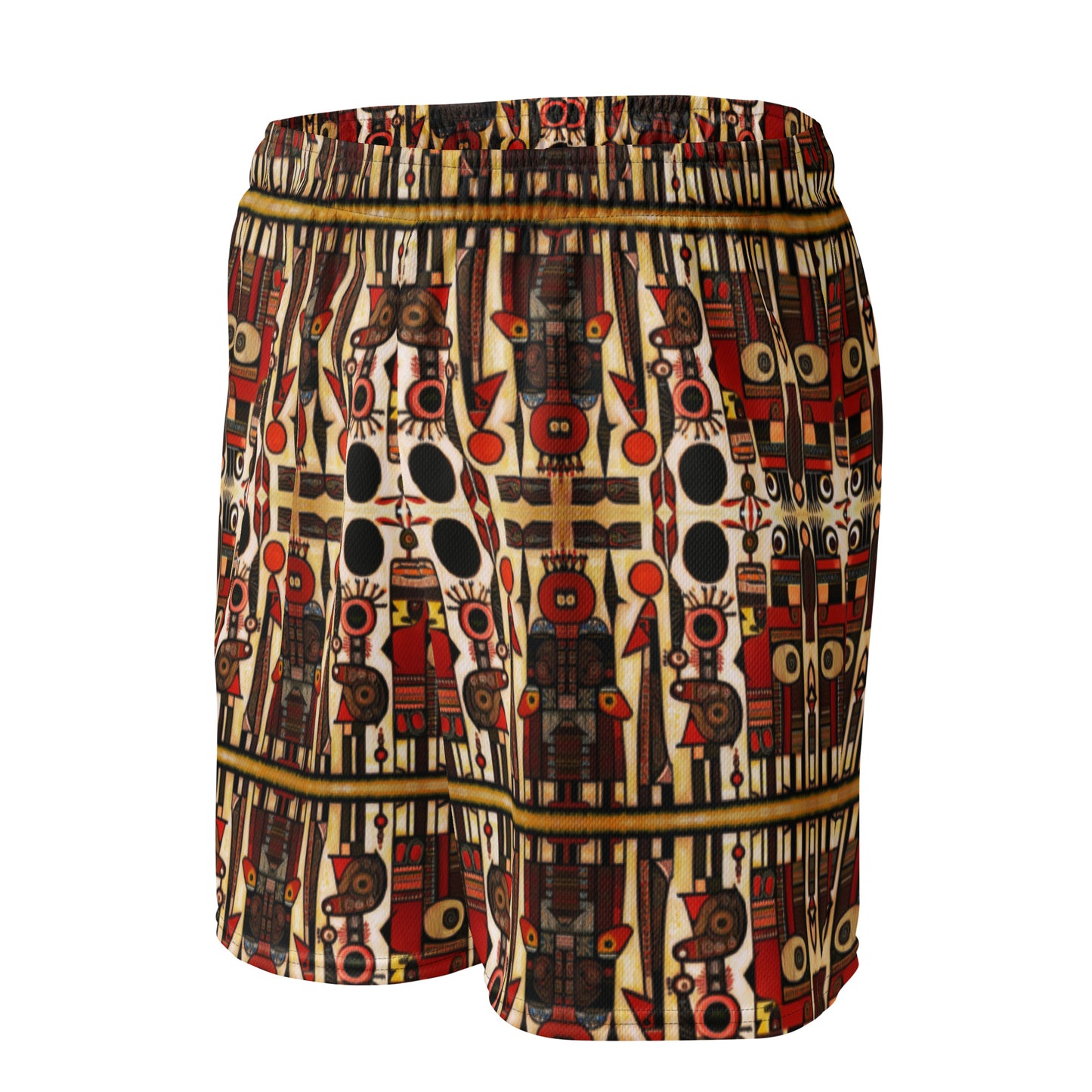 DMV 0082 Classic Boho Unisex mesh shorts