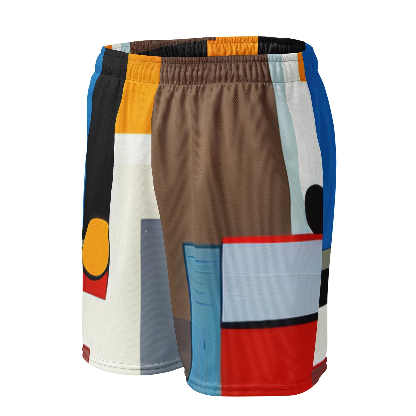 DMV 0016 Abstract Art Unisex mesh shorts