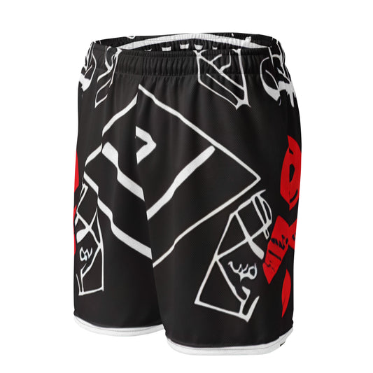 DMV 0090 Boho Unisex mesh shorts