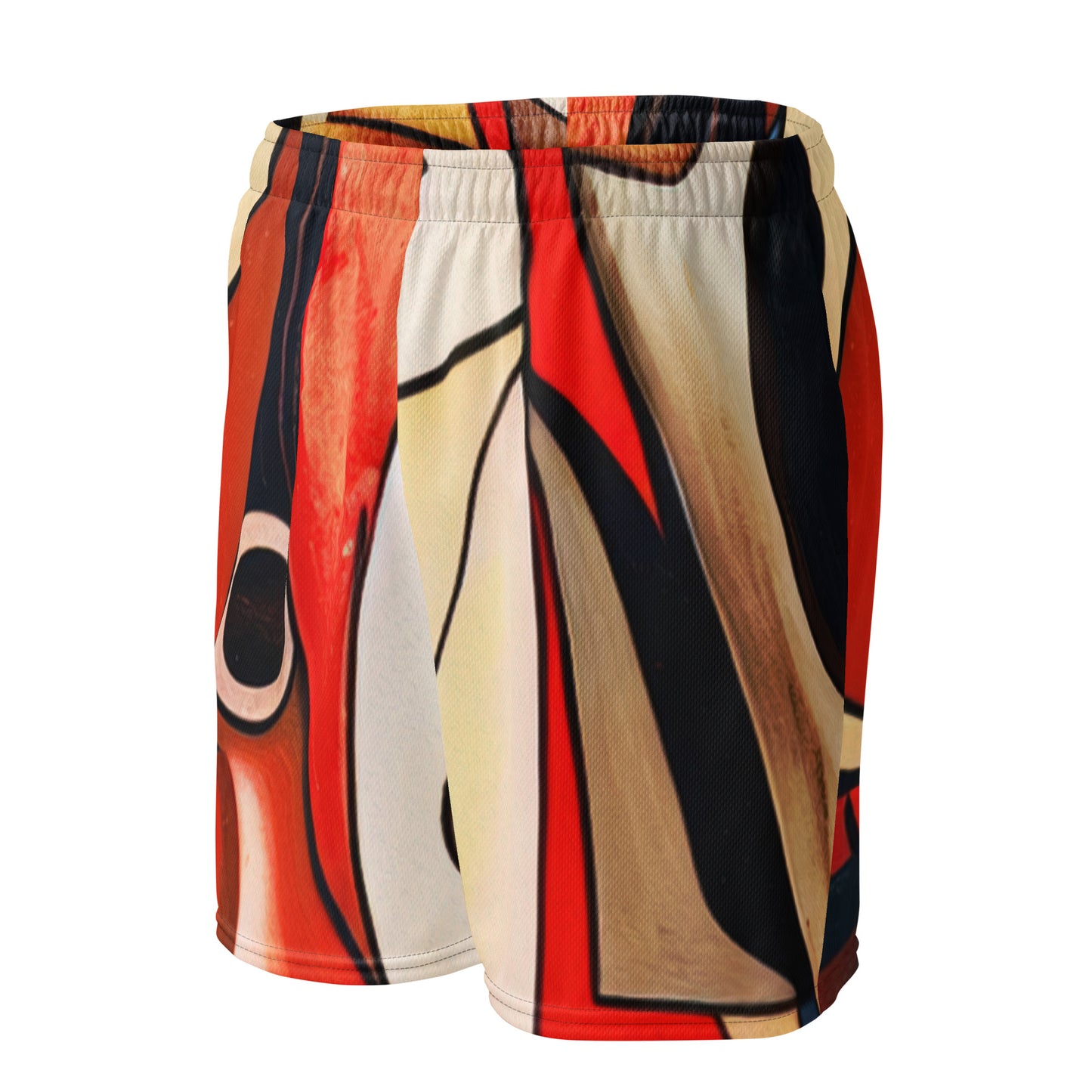 DMV 0214 Retro Art Unisex mesh shorts