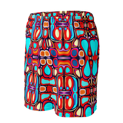 DMV 0094 Vintage Artsy Unisex mesh shorts