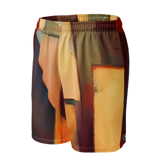 DMV 0251 Abstract Art Unisex mesh shorts