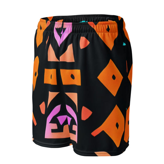DMV 0147 Boho Unisex mesh shorts