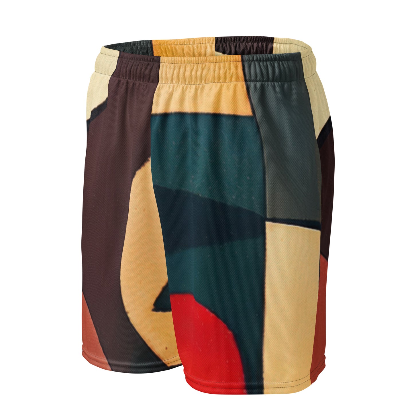 DMV 0296 Abstract Art Unisex mesh shorts