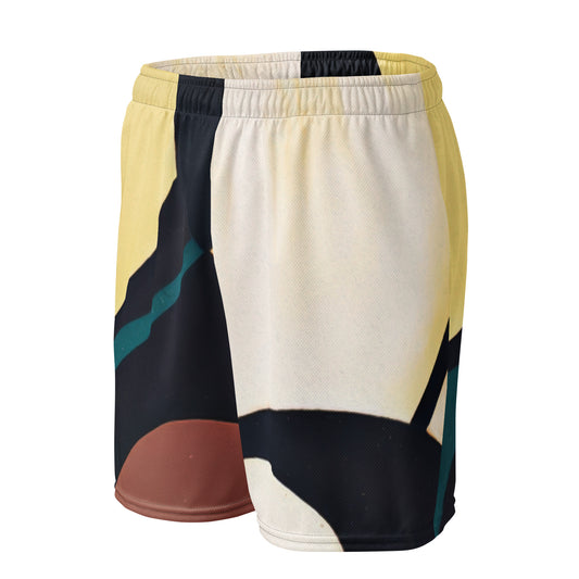 DMV 0179 Abstract Art Unisex mesh shorts