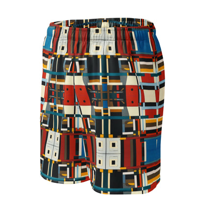 DMV 0410 Geo Boho Unisex mesh shorts