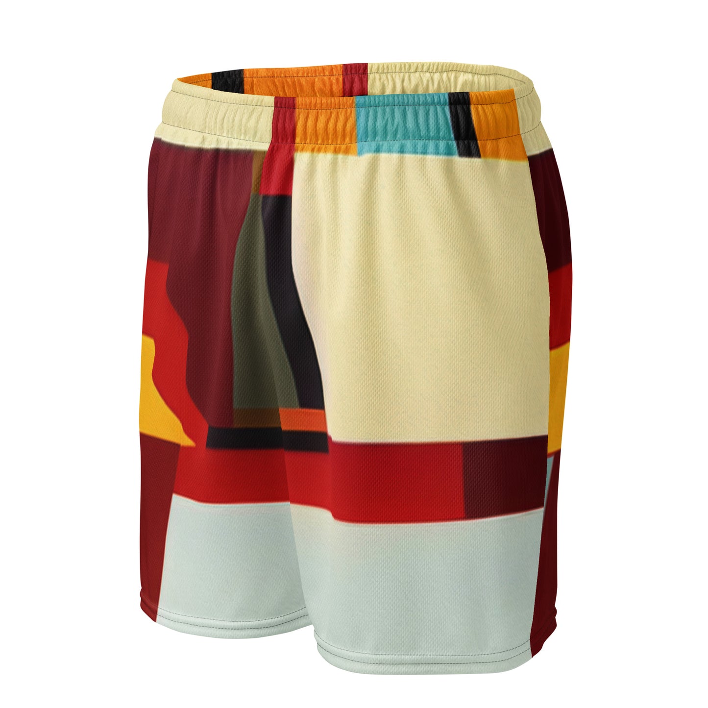 DMV 0182 Abstract Art Unisex mesh shorts