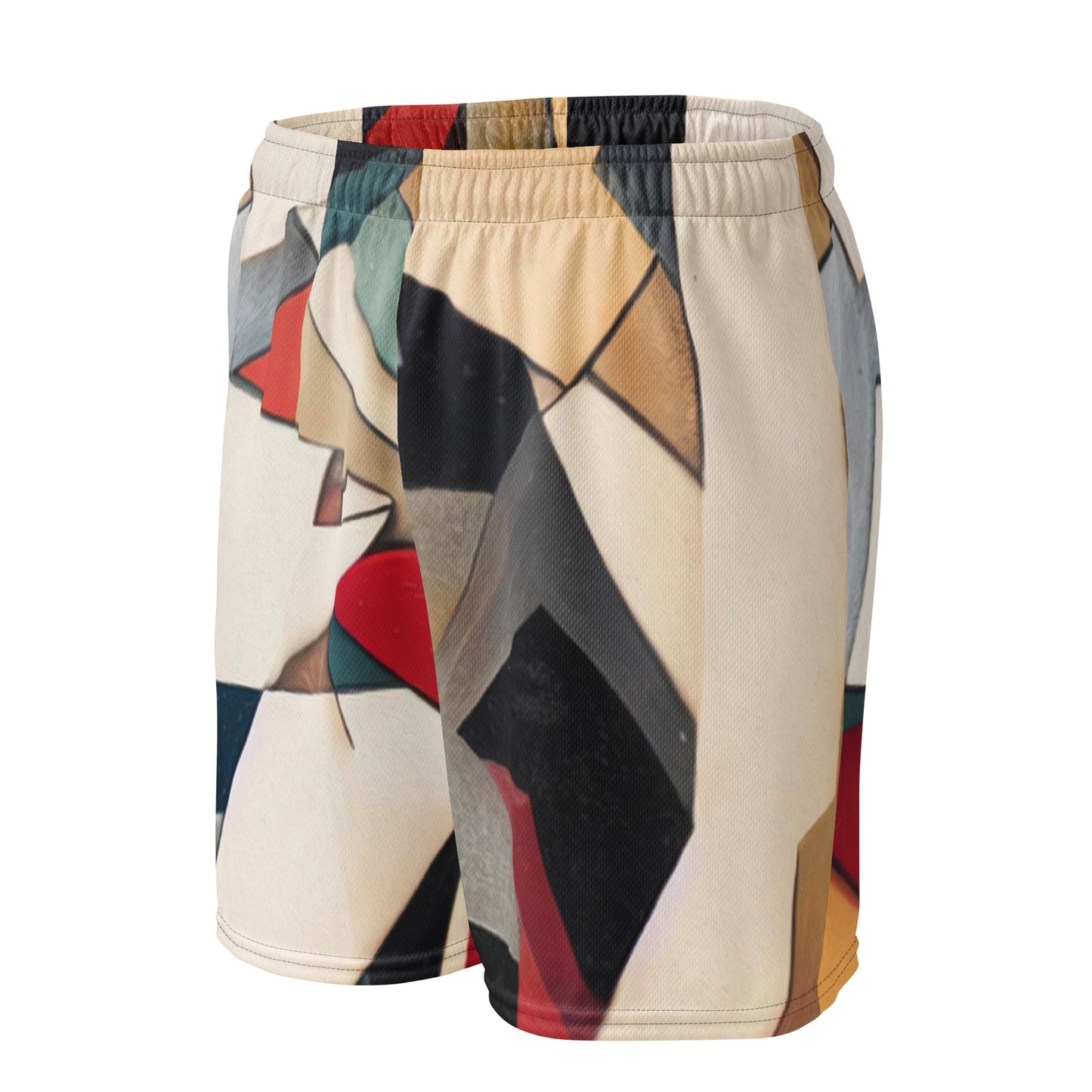 DMV 0508 Abstract Art Unisex mesh shorts