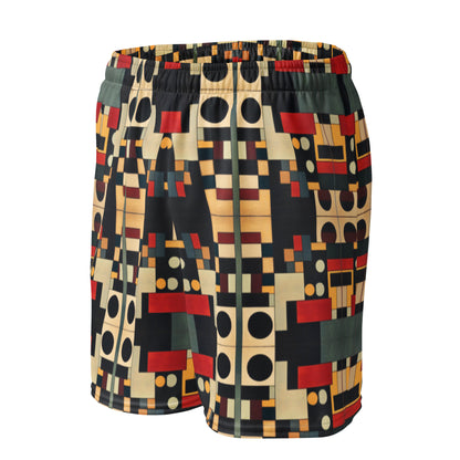 DMV 0510 Geo Boho Unisex mesh shorts