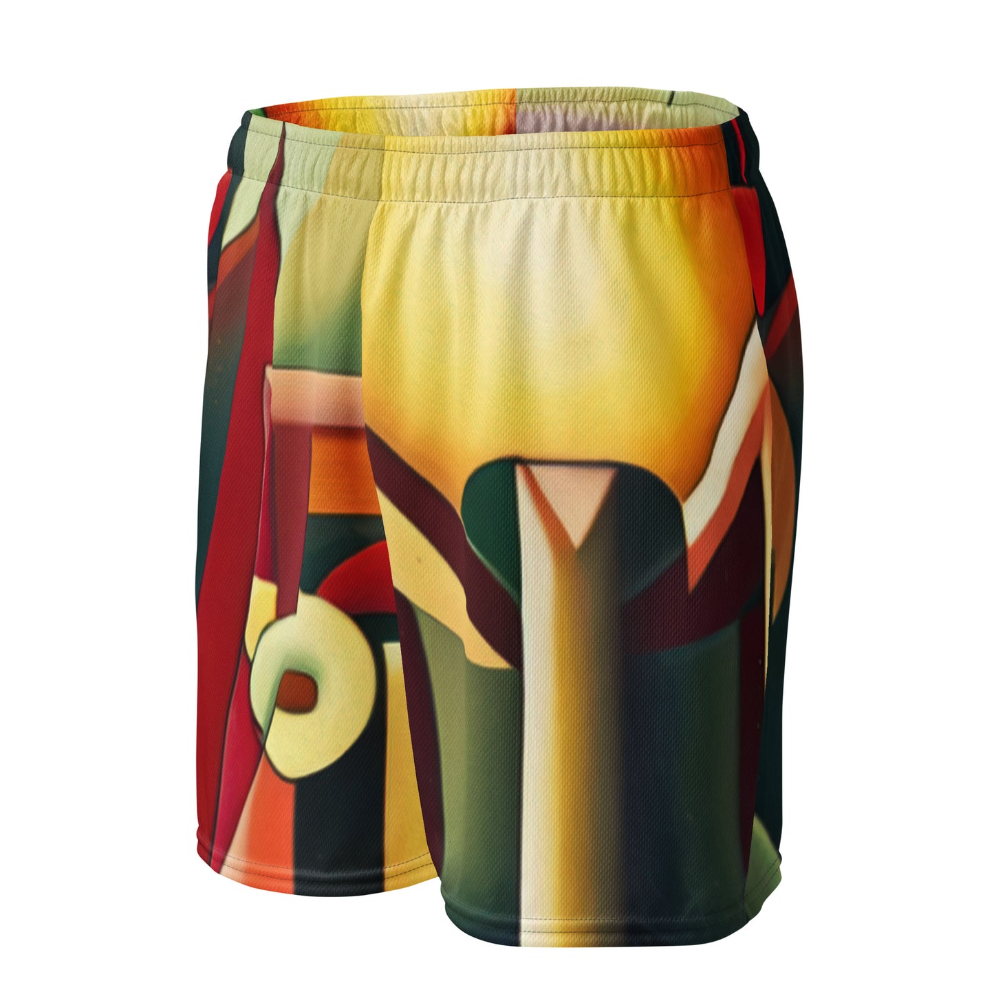 DMV 1193 Retro Art Unisex mesh shorts