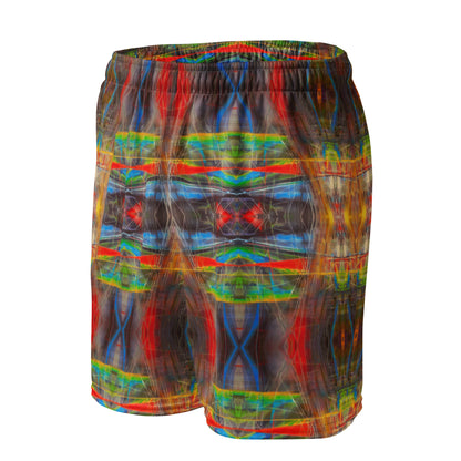 DMV 0754 Avant Garde Artsy Unisex mesh shorts