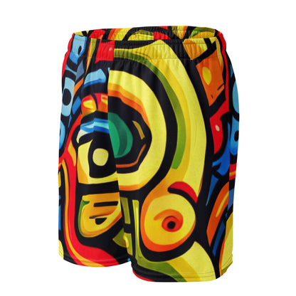 DMV 0458 Psy Art Unisex mesh shorts