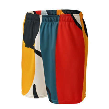 DMV 0876 Retro Art Unisex mesh shorts