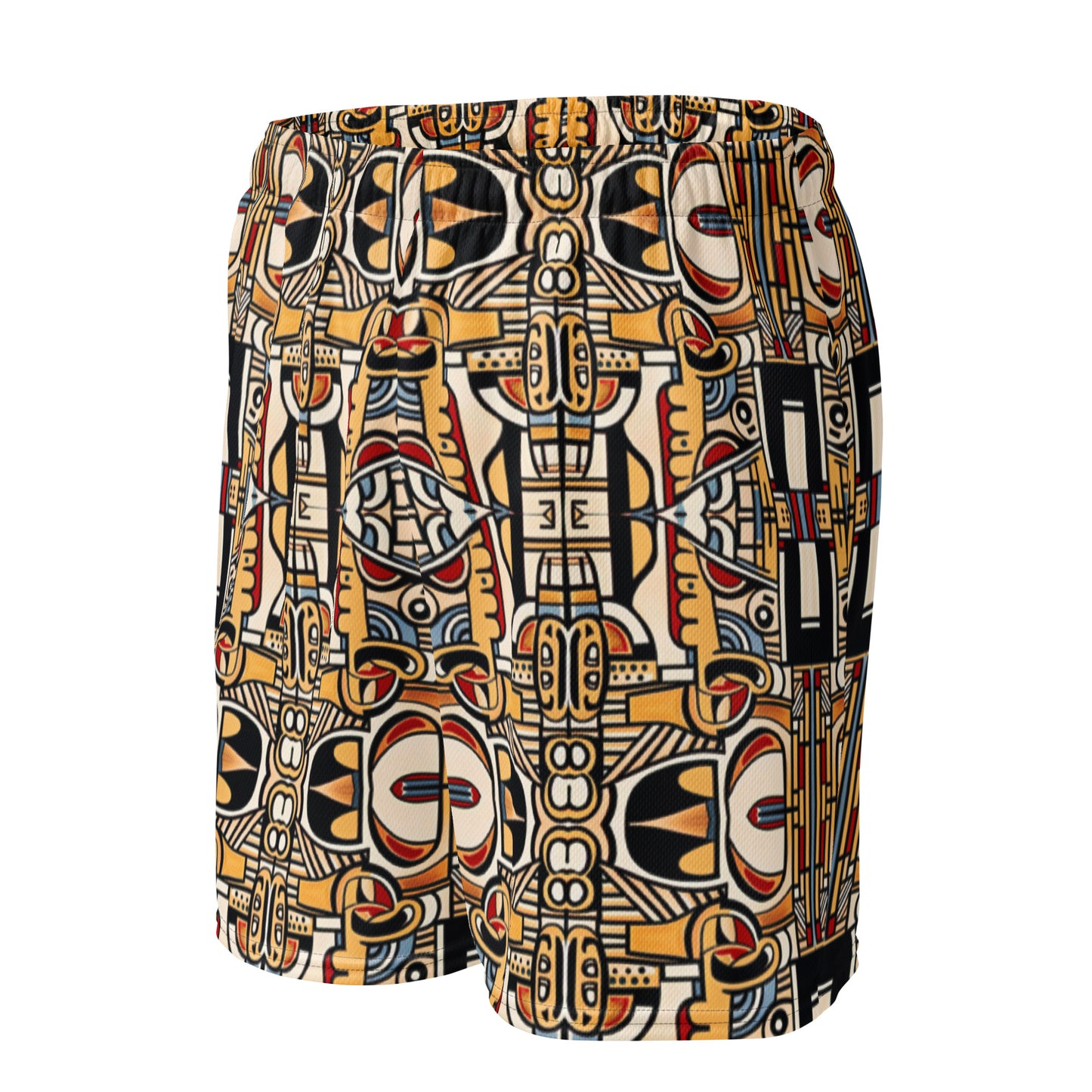 DMV 0775 Chic Boho Unisex mesh shorts