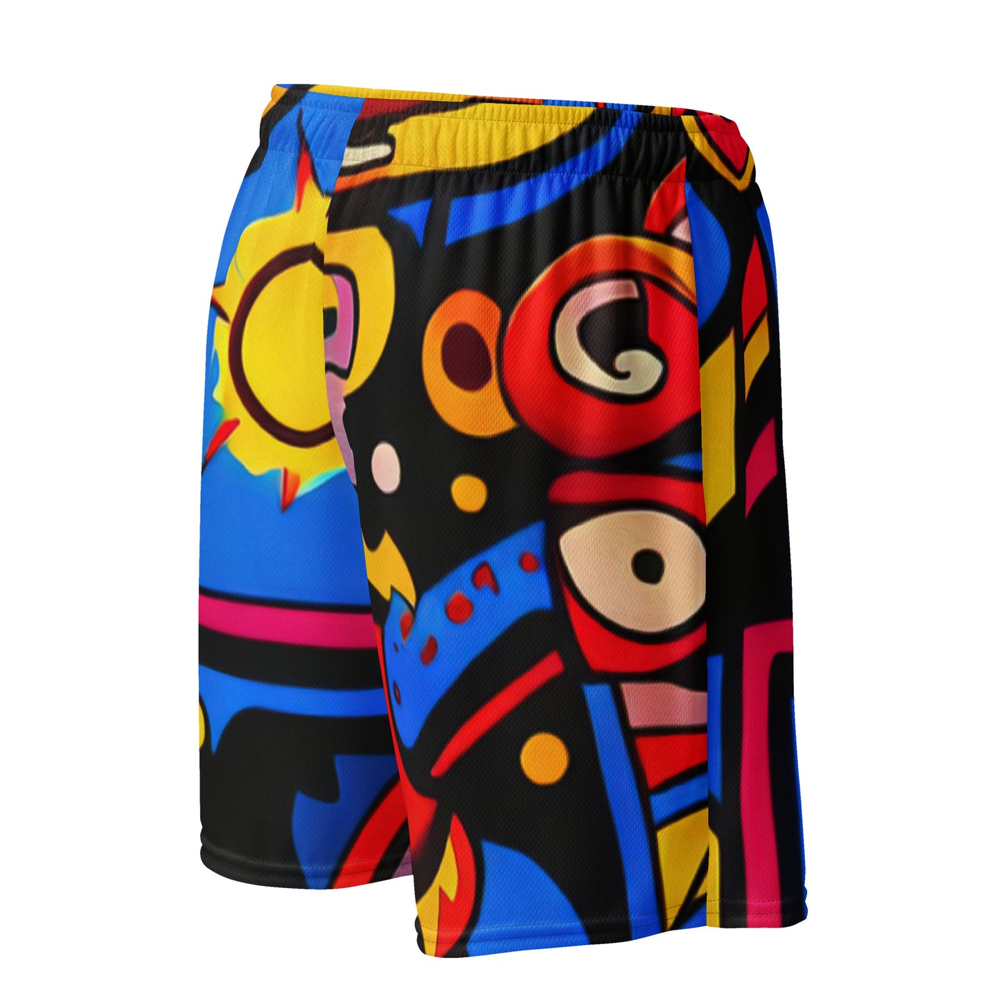 DMV 0235 Psy Art Unisex mesh shorts