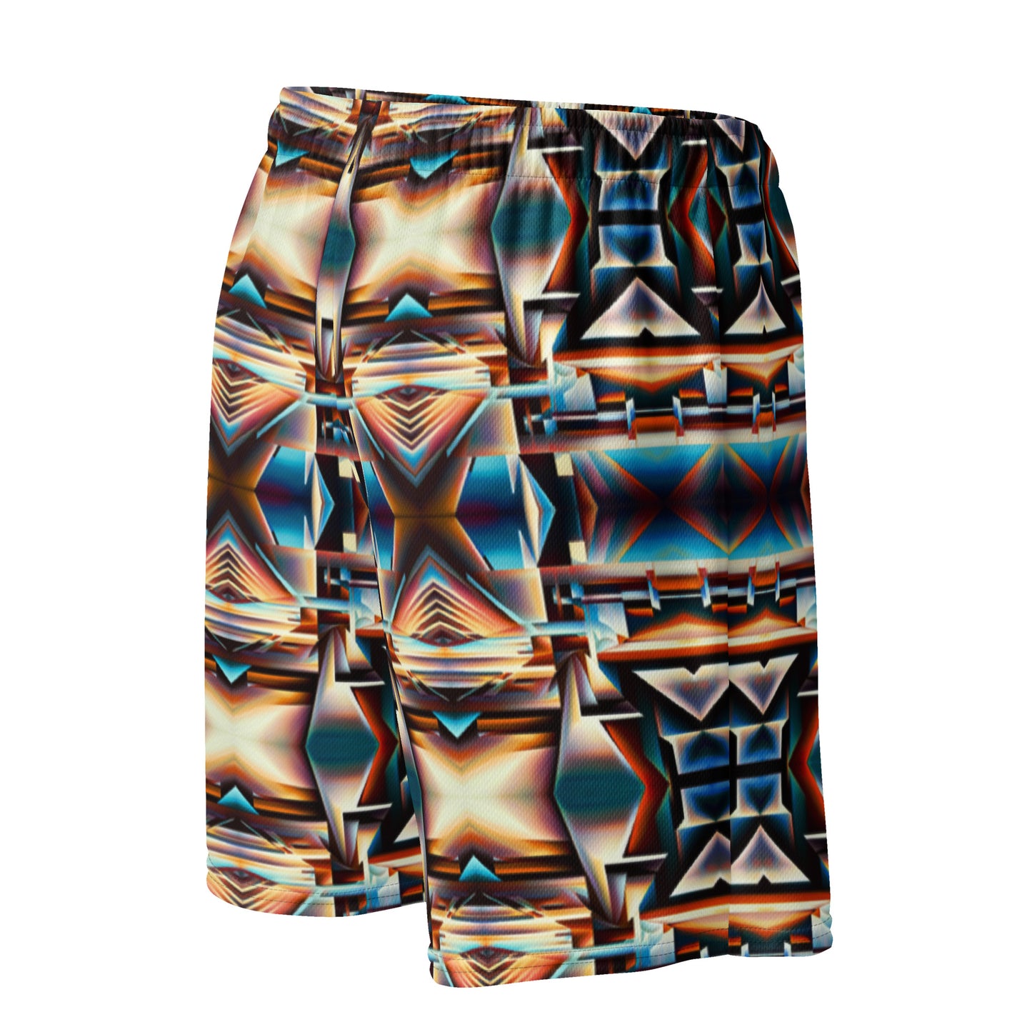 DMV 0275 Conceptual Artsy Unisex mesh shorts