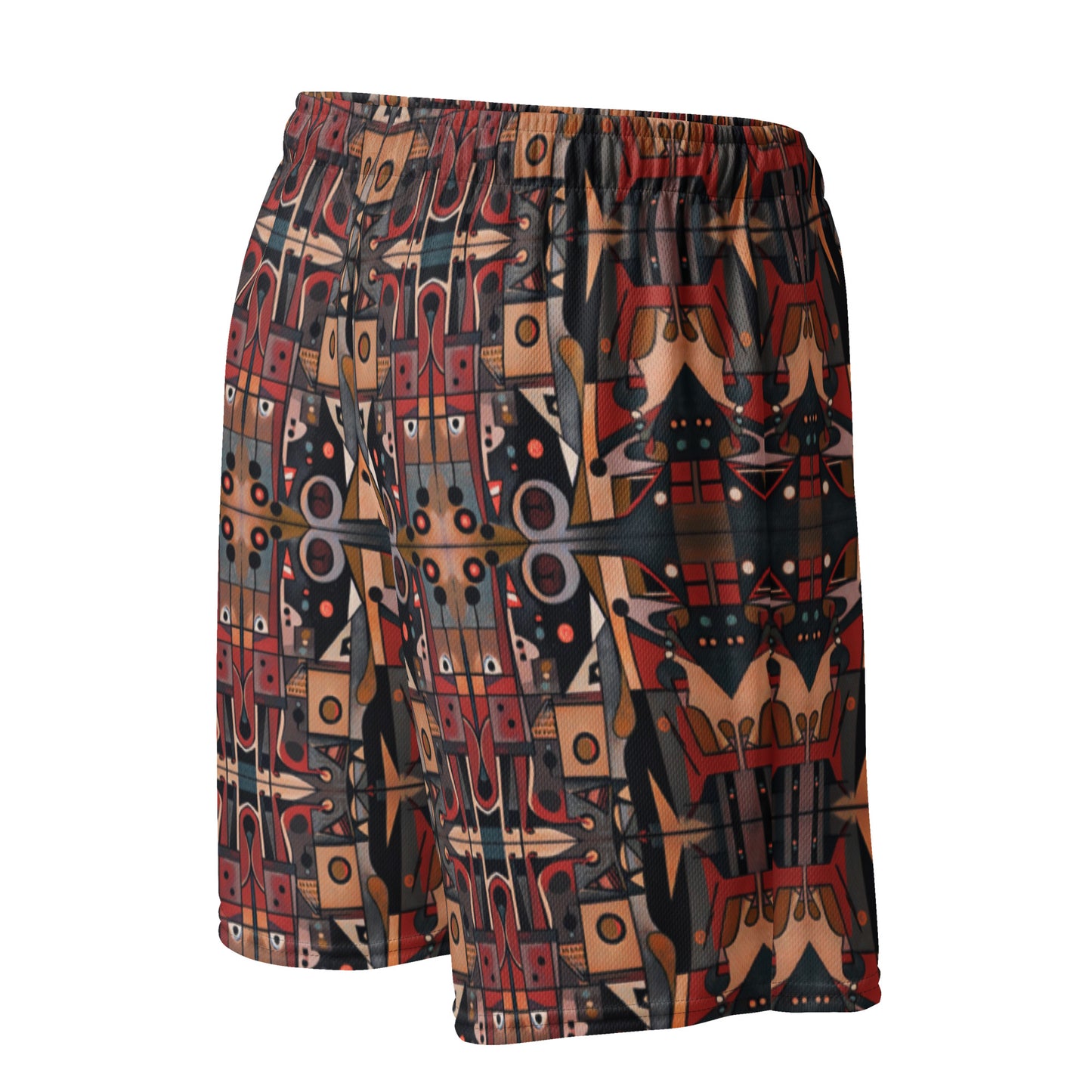 DMV 0266 Classic Boho Unisex mesh shorts