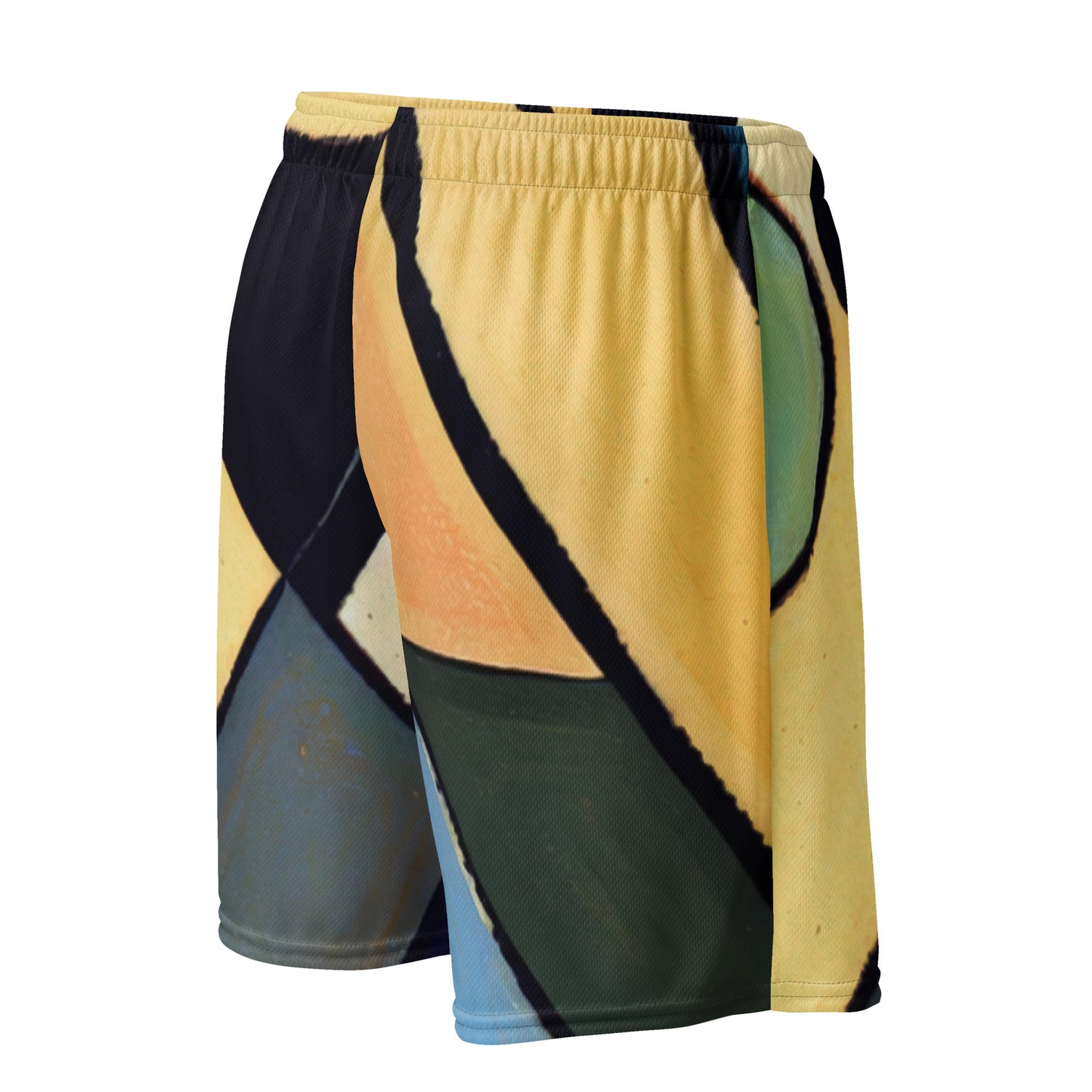 DMV 0234 Abstract Art Unisex mesh shorts