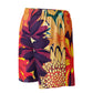 DMV 0097 Floral Unisex mesh shorts