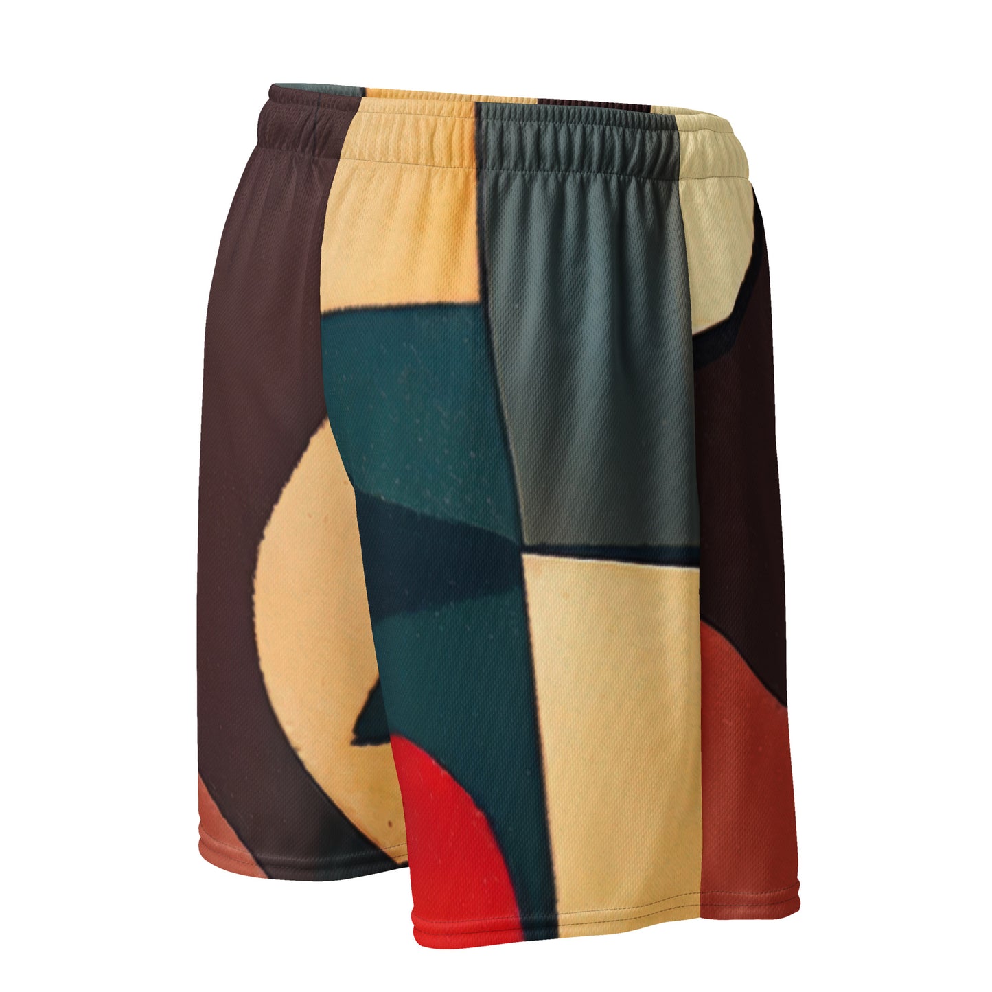 DMV 0296 Abstract Art Unisex mesh shorts