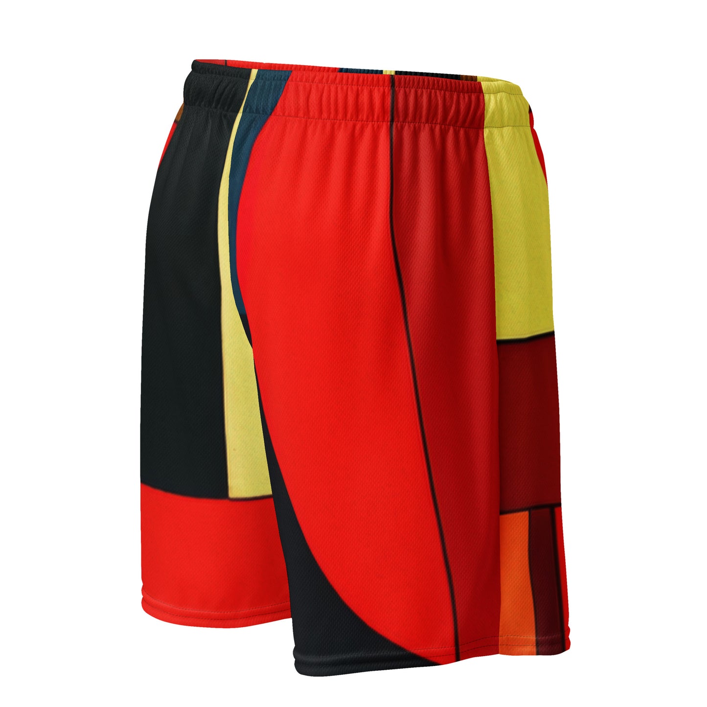 DMV 1351 Abstract Art Unisex mesh shorts