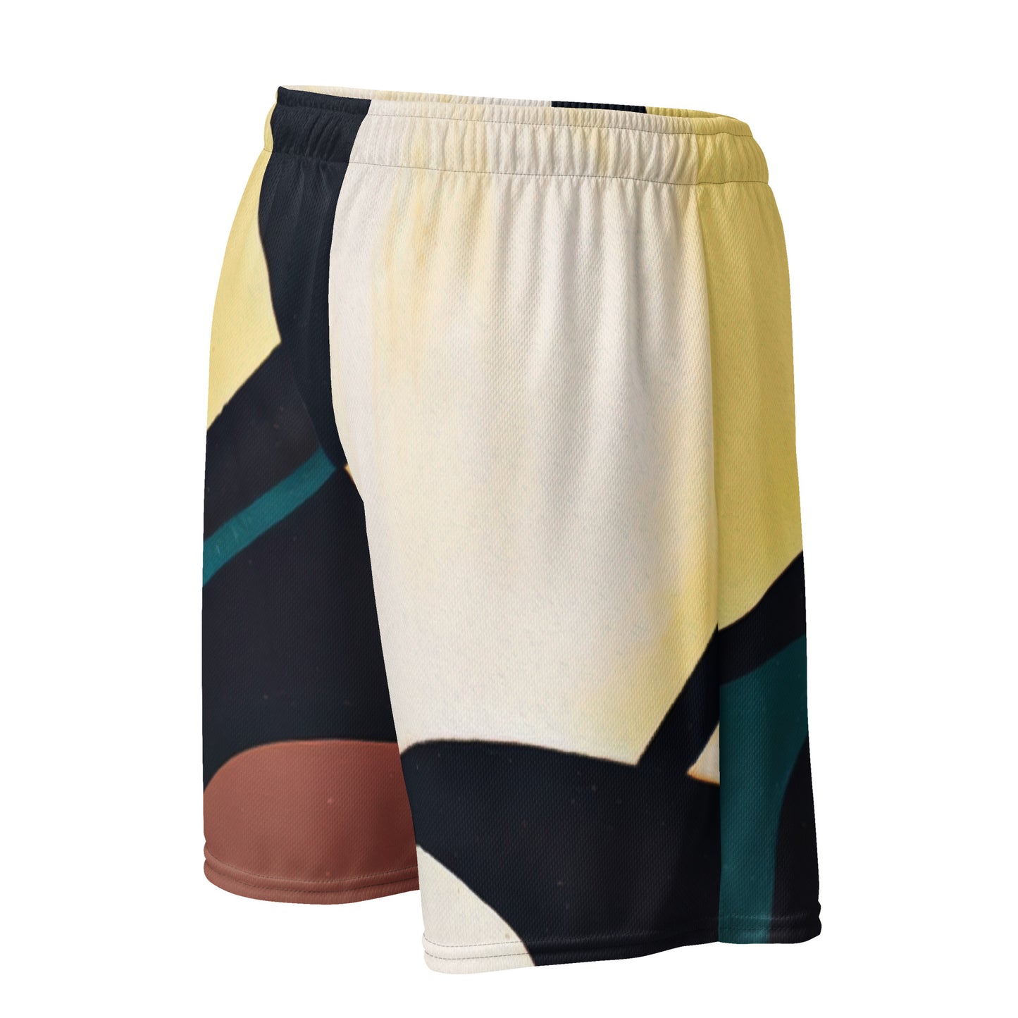 DMV 0179 Abstract Art Unisex mesh shorts
