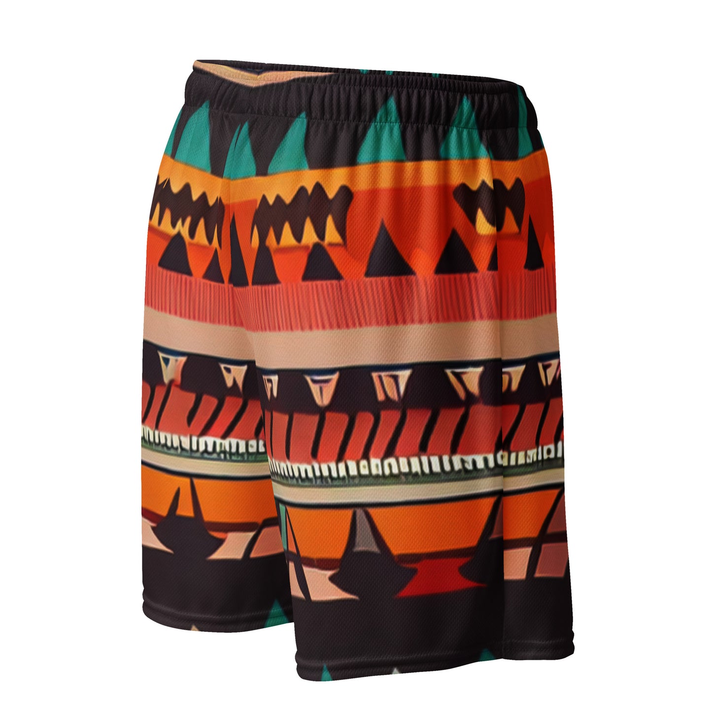 DMV 0415 Boho Unisex mesh shorts