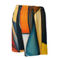 DMV 0433 Abstract Art Unisex mesh shorts