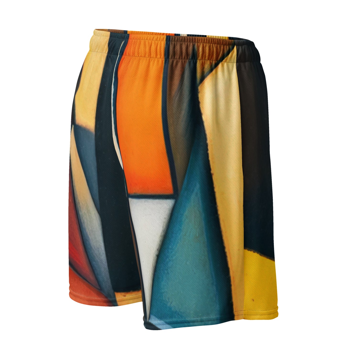 DMV 0433 Abstract Art Unisex mesh shorts