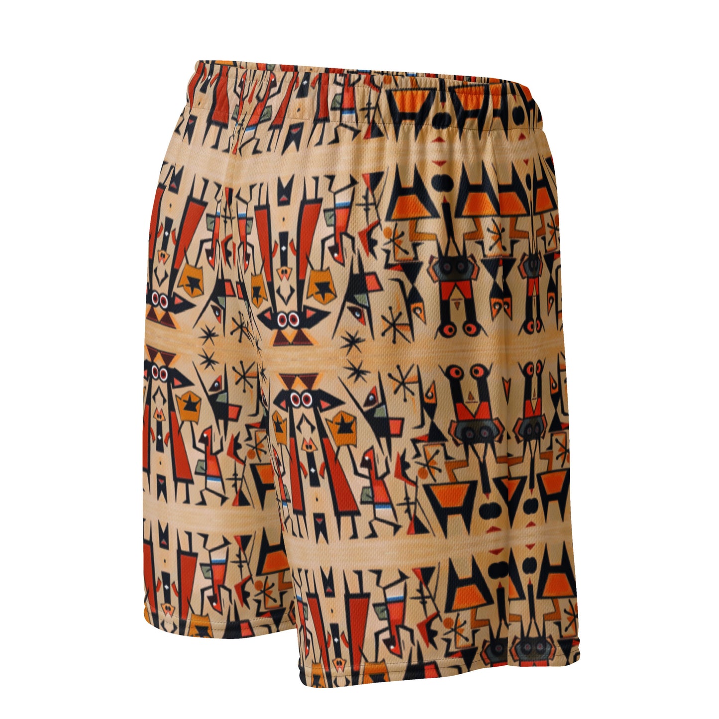 DMV 0509 Classic Boho Unisex mesh shorts