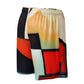 DMV 1109 Abstract Art Unisex mesh shorts