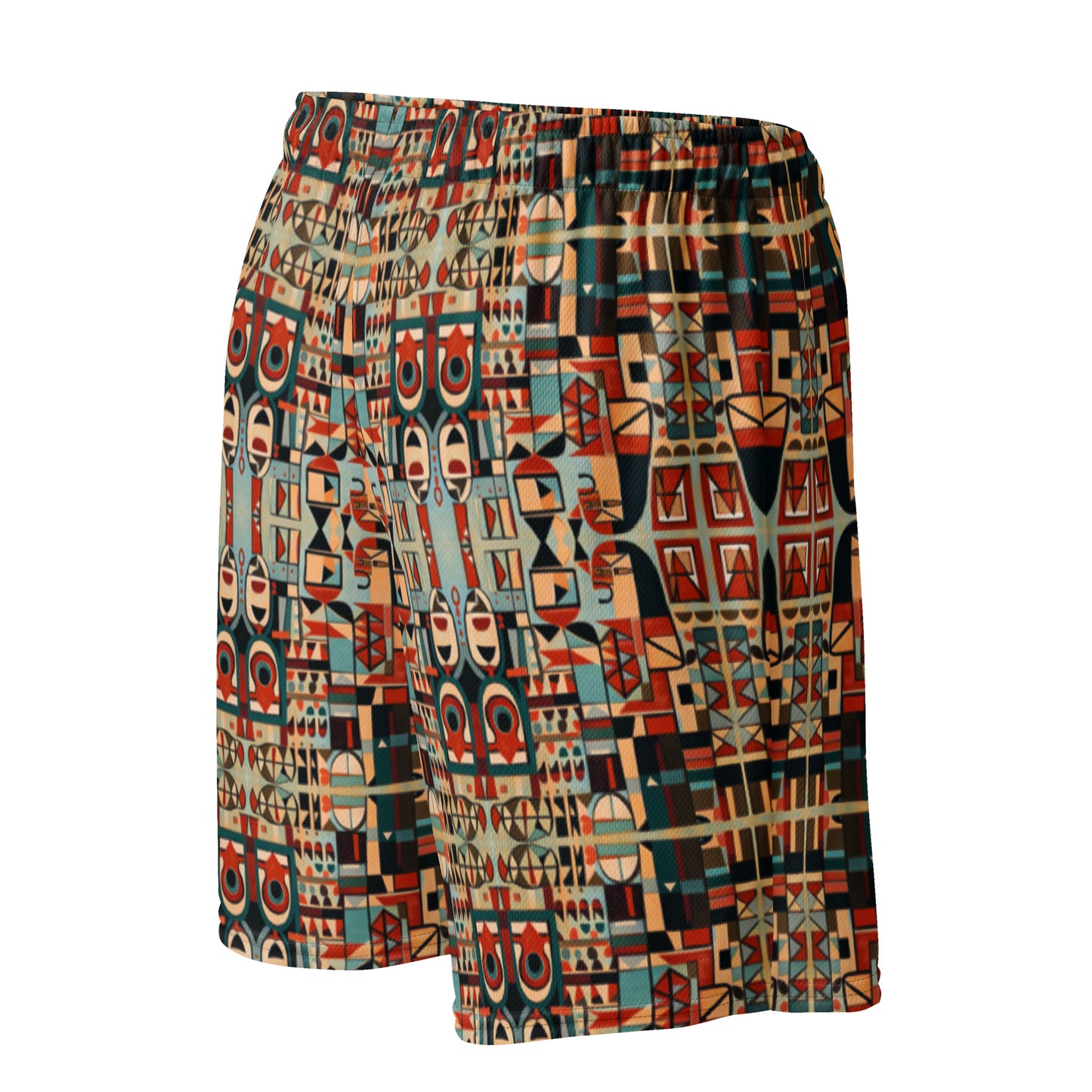 DMV 2076 Classic Boho Unisex mesh shorts