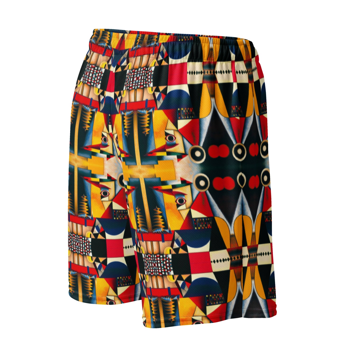 DMV 0757 Chic Boho Unisex mesh shorts