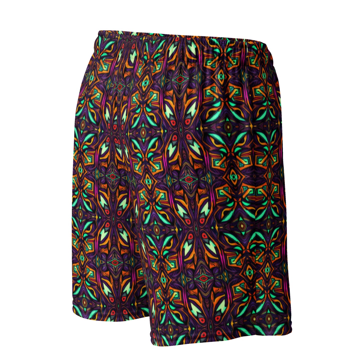 DMV 1579 Chic Boho Unisex mesh shorts