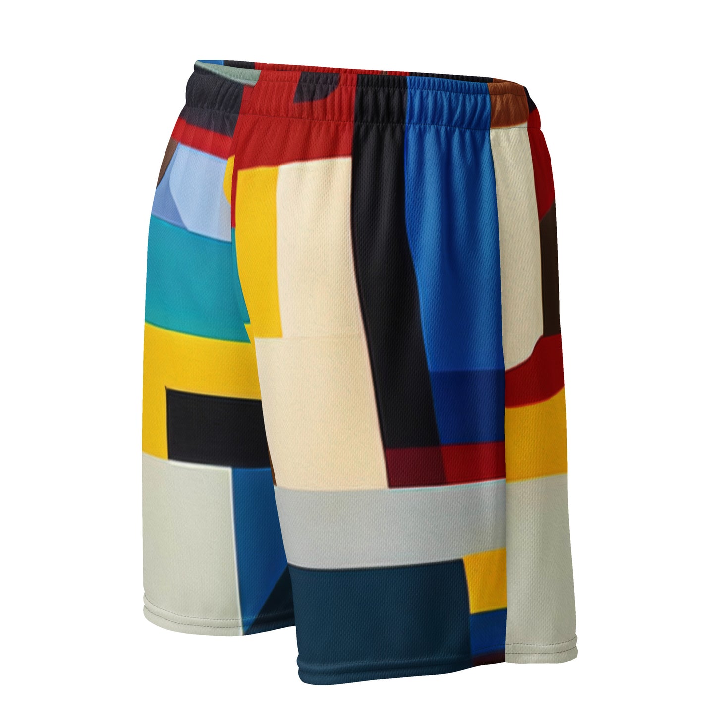 DMV 1242 Abstract Art Unisex mesh shorts