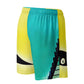 DMV 0621 Retro Art Unisex mesh shorts