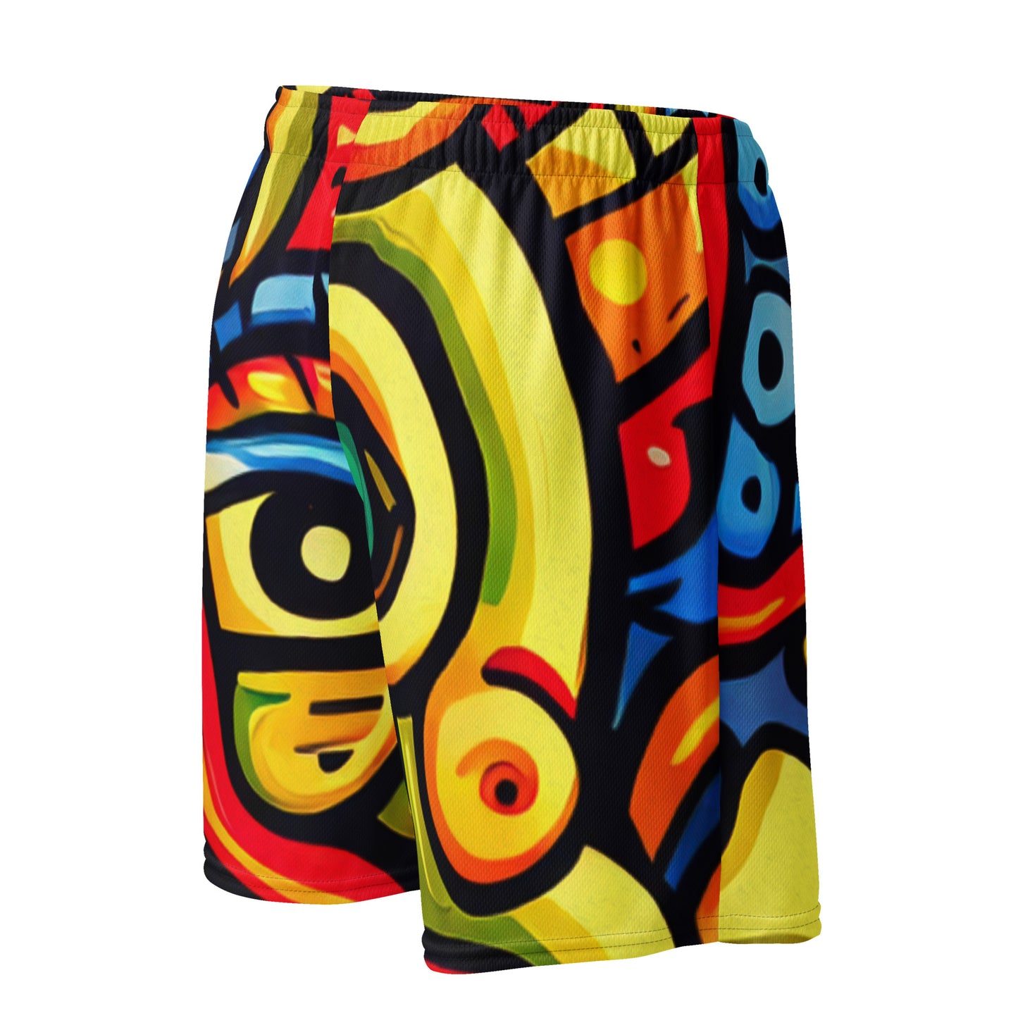 DMV 0458 Psy Art Unisex mesh shorts