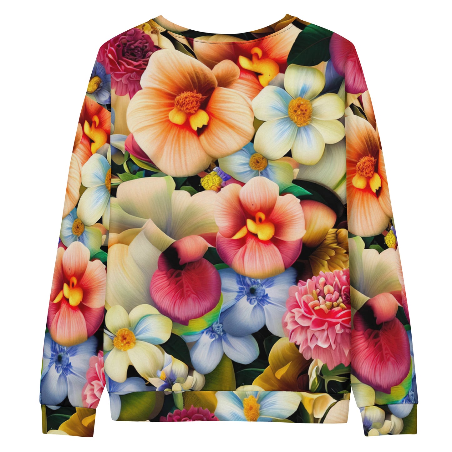 DMV 0088 Floral Unisex Sweatshirt