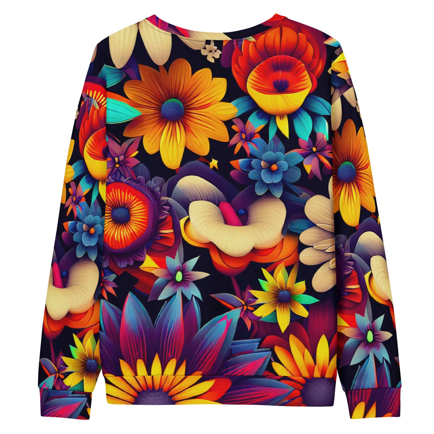 DMV 0080 Floral Unisex Sweatshirt