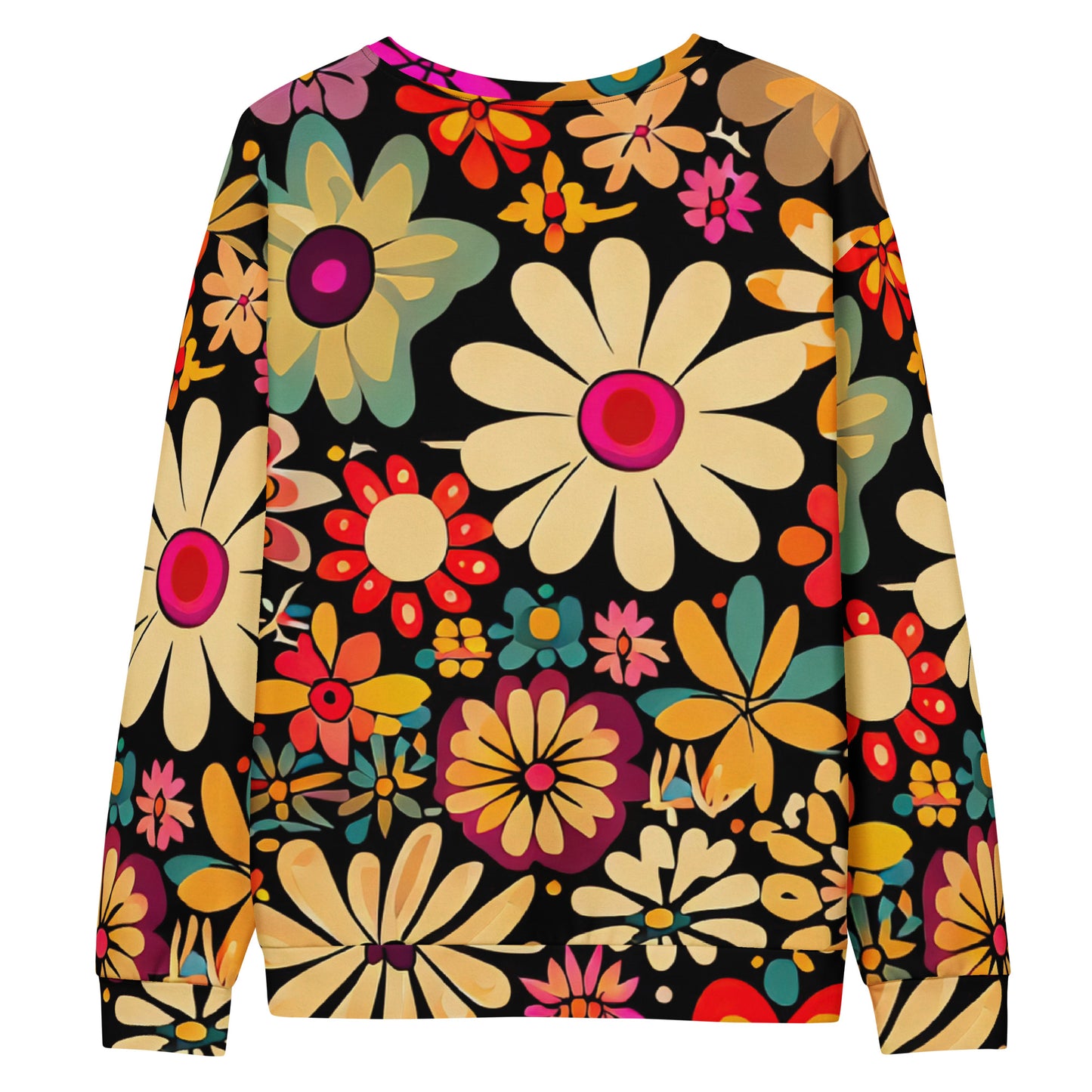 DMV 0101 Floral Unisex Sweatshirt