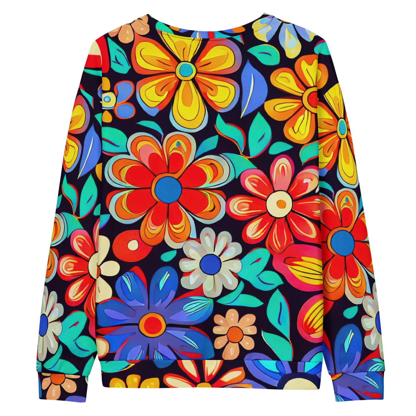 DMV 0257 Floral Unisex Sweatshirt