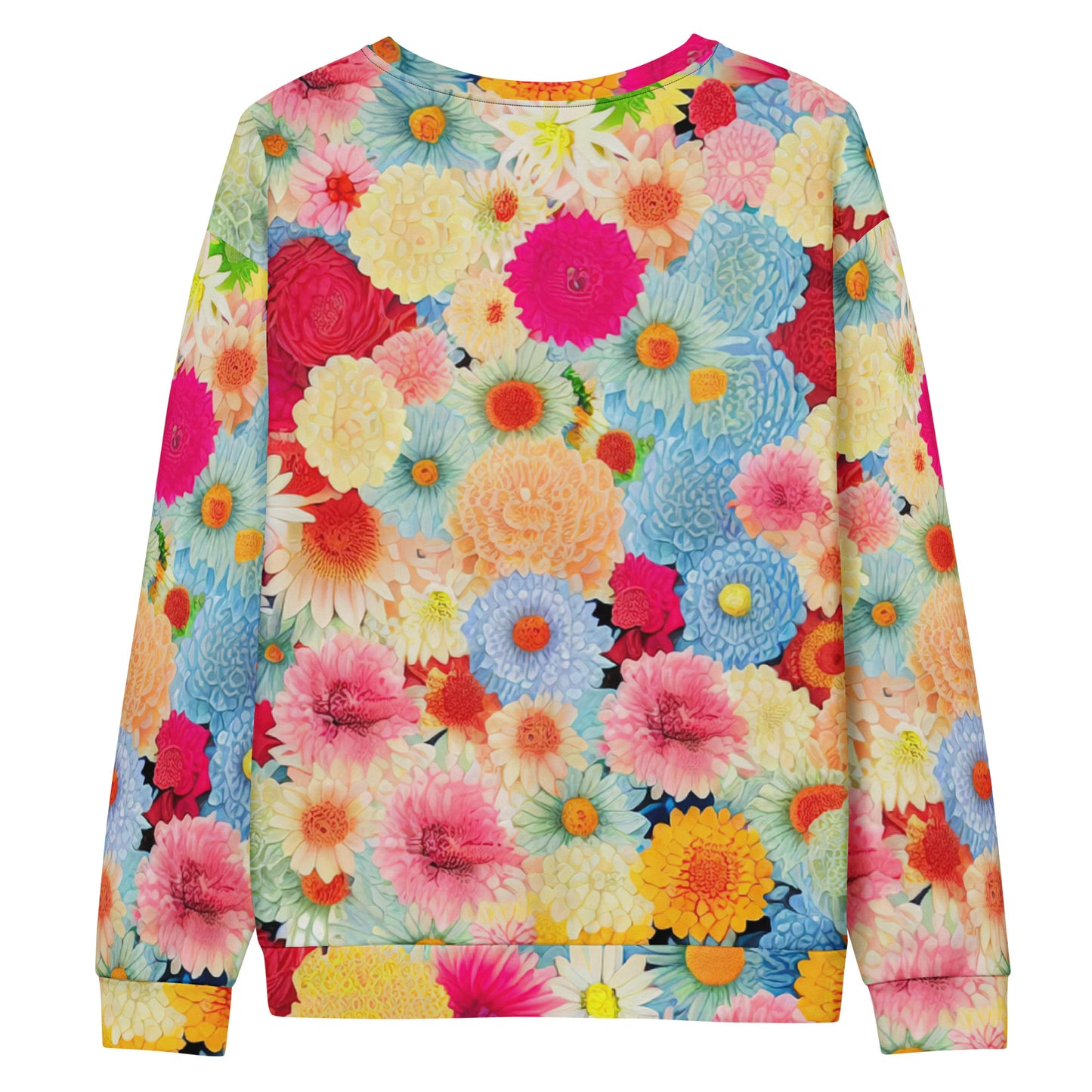 DMV 0106 Floral Unisex Sweatshirt