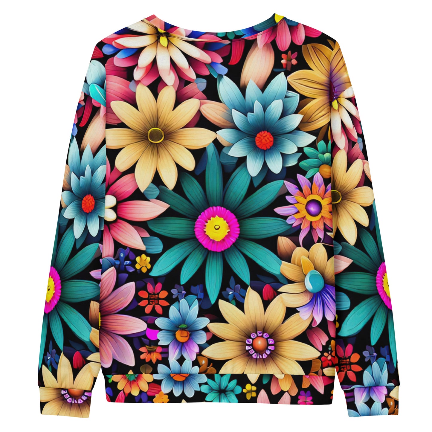 DMV 0265 Floral Unisex Sweatshirt