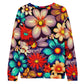 DMV 0197 Floral Unisex Sweatshirt