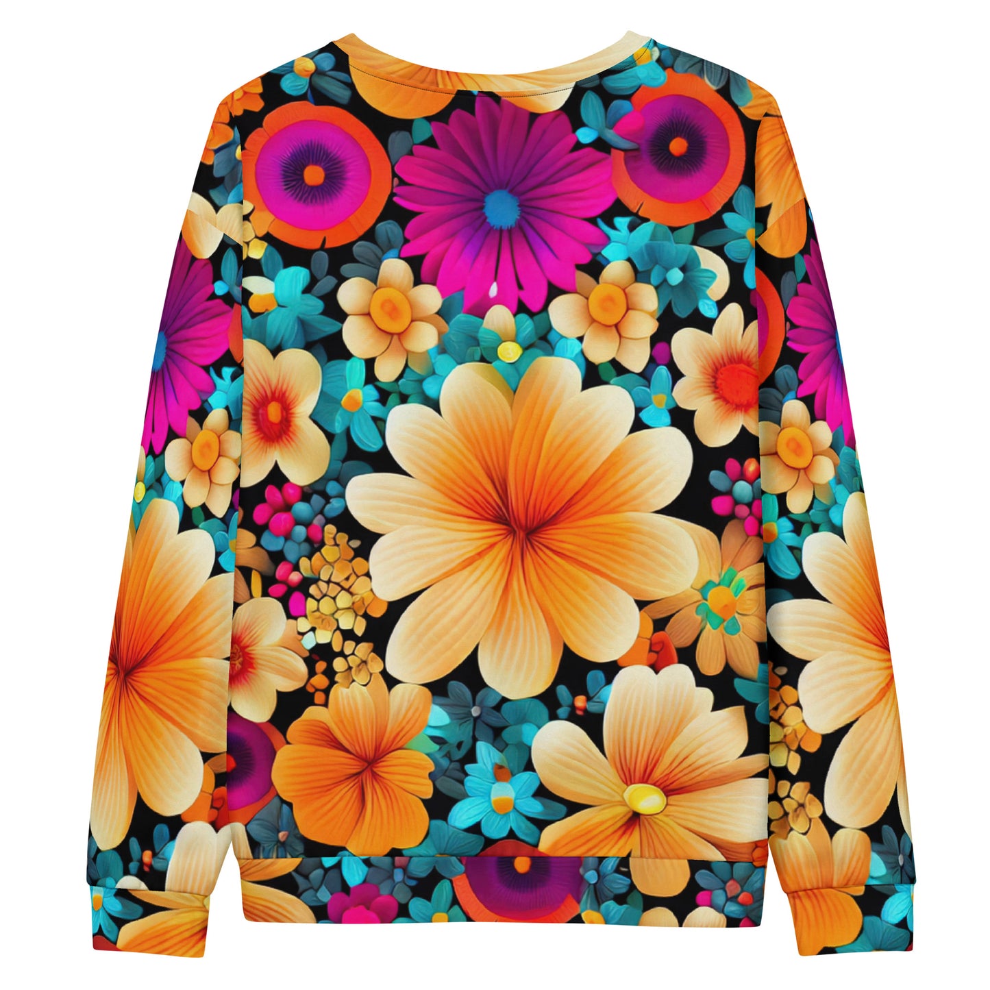 DMV 0259 Floral Unisex Sweatshirt